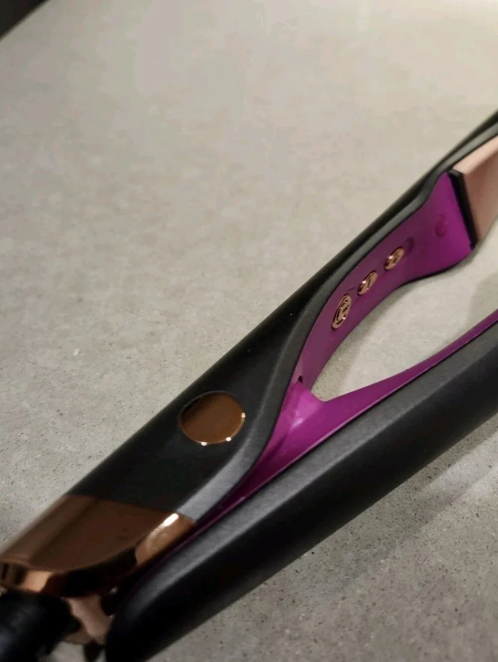LANDOT Hair Straightener and Curler 2 in 1, Twist Straightening Curling Iron